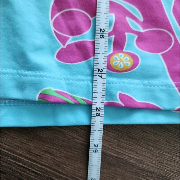 J. McLaughlin Catalina Cloth Tropical Floral Tunic Top L Beach Coastal Vacation - Picture 7 of 7